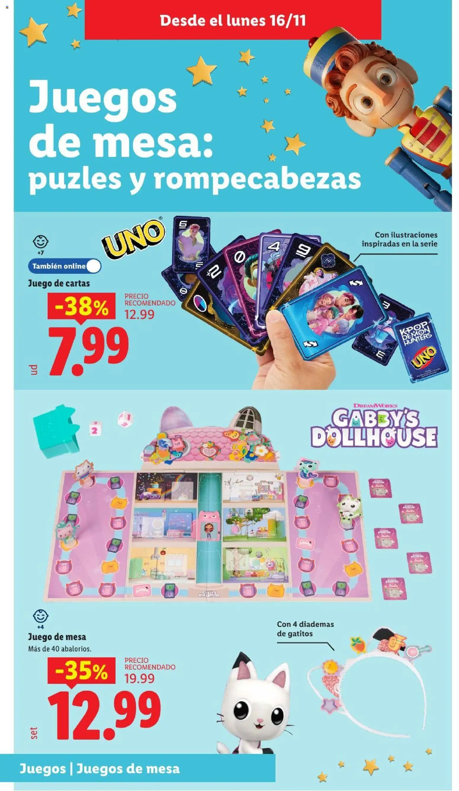 Lidl - Juguetes de colección │ válido desde el 21/10/2026 | Página: 16 | Productos: Juegos de mesa, Mesa