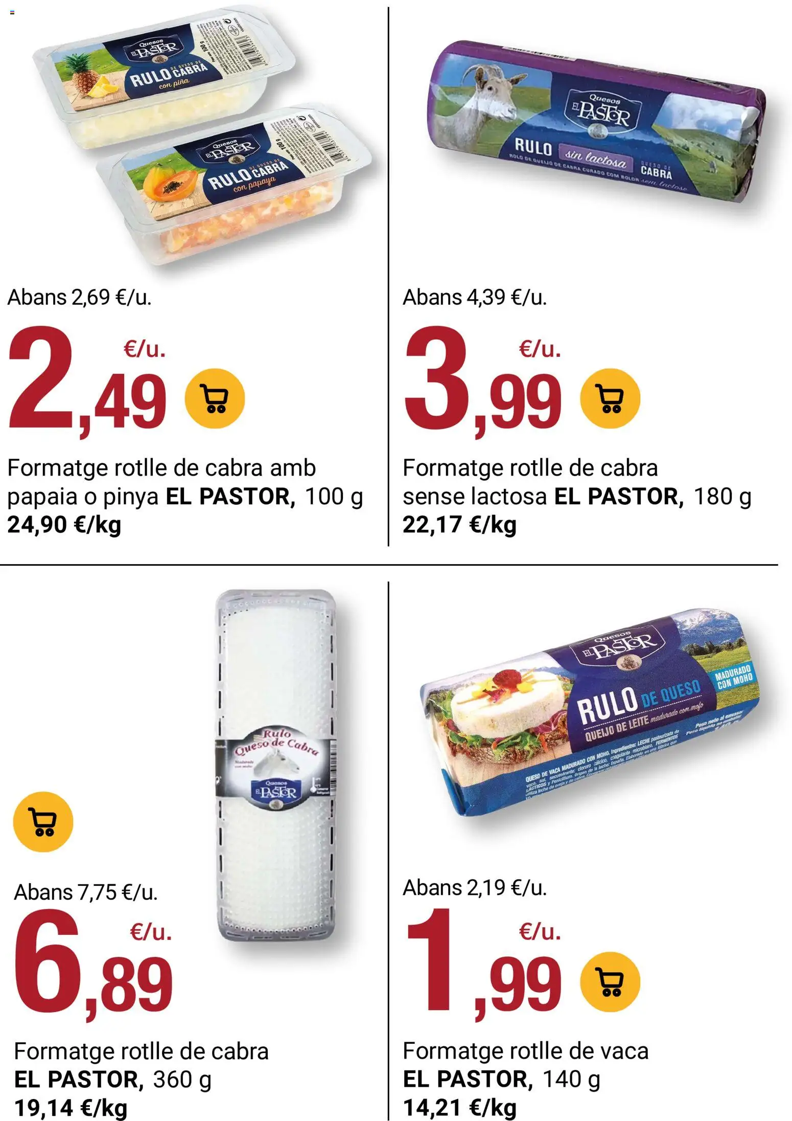 Bonpreu folleto │ válido desde el 16.06.2026 | Página: 88 | Productos: Queso de vaca, Leche, Queso, Piña
