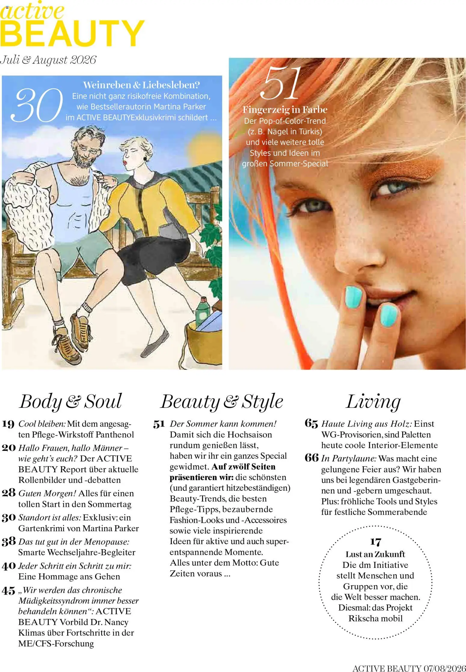 dm drogerie markt Active Beauty Magazin 07,08/2026 gültig ab 01.08.2026 | Seite: 6