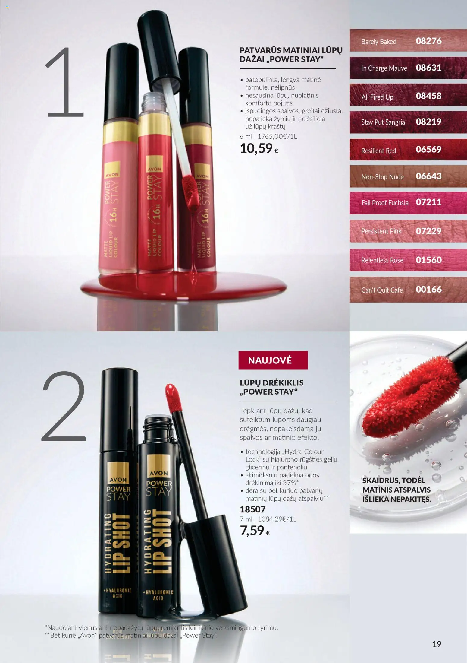 AVON akcijos nuo 2026.09.30 | Puslapis: 19