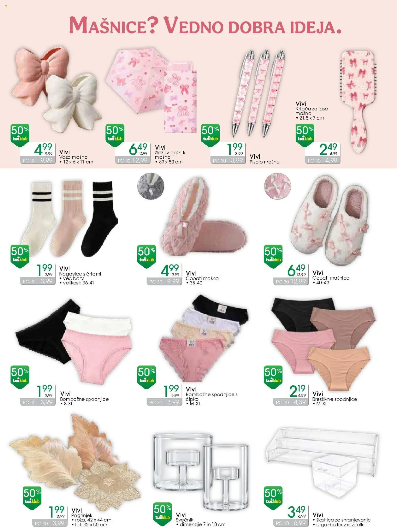 Novi Tuš drogerija katalog ponudbe – veljaven od 14.10.2026 | Stran: 2