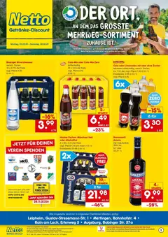 Netto Marken-Discount Prospekt Leipheim ab 03.08.2026 gültig