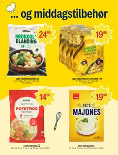 Forhåndsvisning av Coop Prix kundeavis gyldig fra 04.05.2026 | Side: 3 | Produkter: Poteter, Brokkoli, Віник, Majones