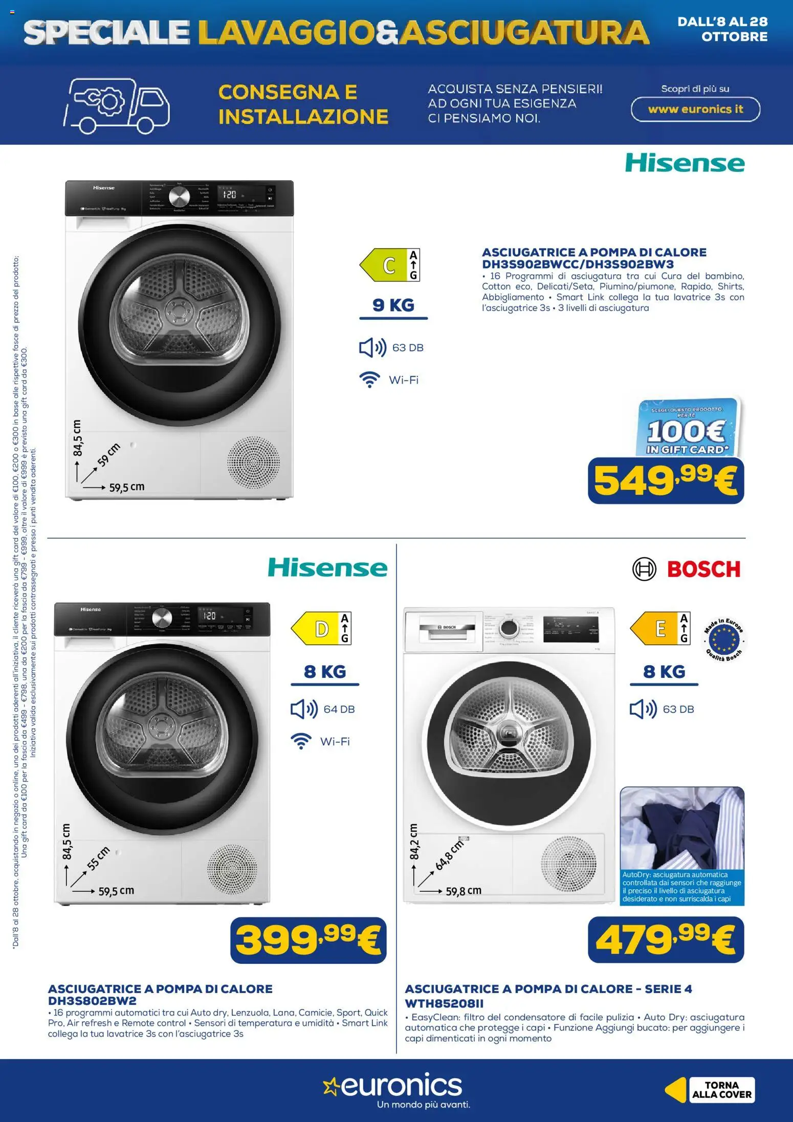 Volantino Euronics del 08/10/2026 | Pagina: 6