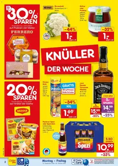 Netto Marken-Discount Prospekt ab 28.09.2026 gültig | Seite: 2 | Produkte: Maggi, Spaghetti, Paulaner spezi, Paulaner