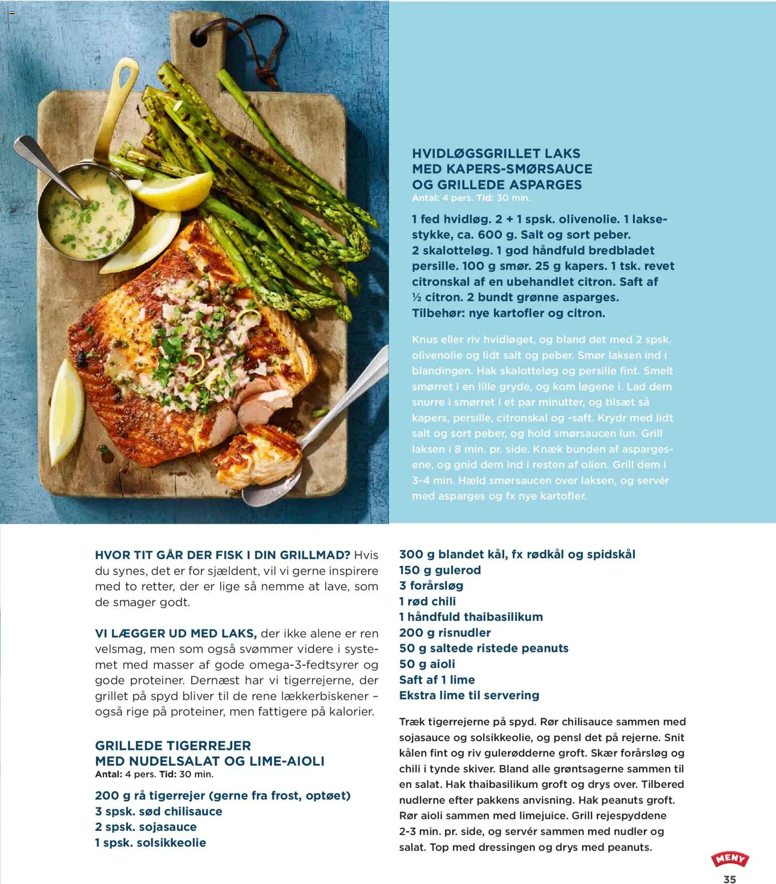 Meny tilbudsavis – gyldig fra 31/07/2026 | Side: 35 | Produkter: Kartofler, Spidskål, Grill, Asparges