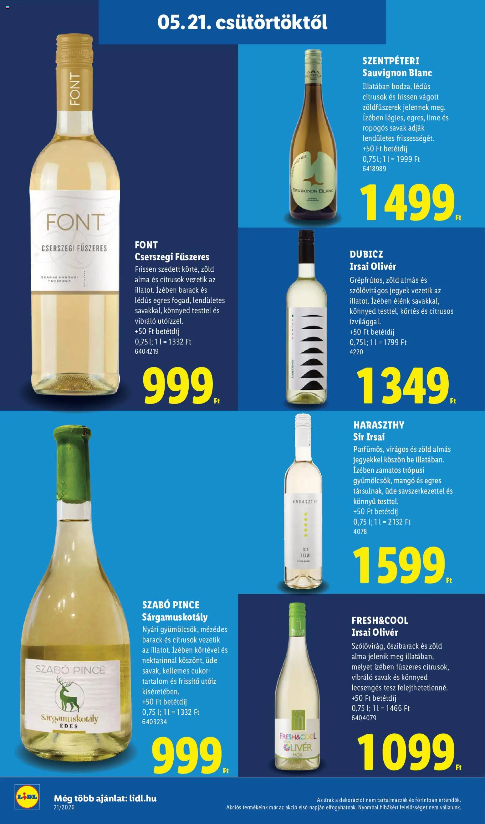 Lidl akciós ujság - amely érvényes a következő dátumtól: 21.05.2026 | Oldal: 28 | Termékek: Őszibarack, Alma, Cukor, Mangó