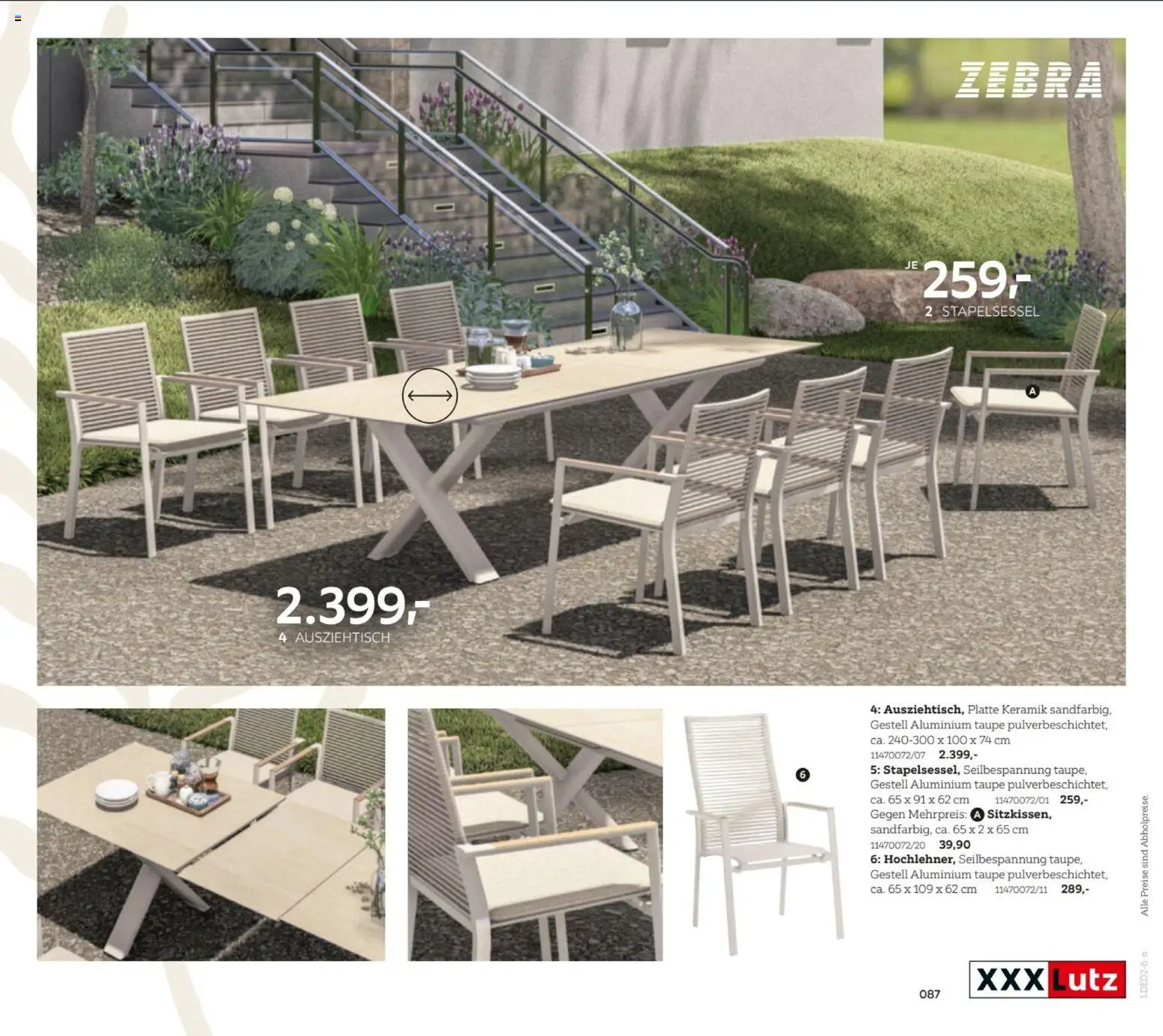 XXXL Lutz My Home Garten – gültig ab 23.02.2026 | Seite: 87