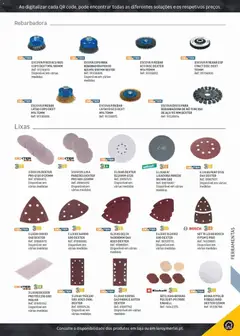 Pré-visualização Leroy Merlin Catálogo Pro válido de 09/06/2026 | Página: 321 | Produtos: Lixa, Ferramentas