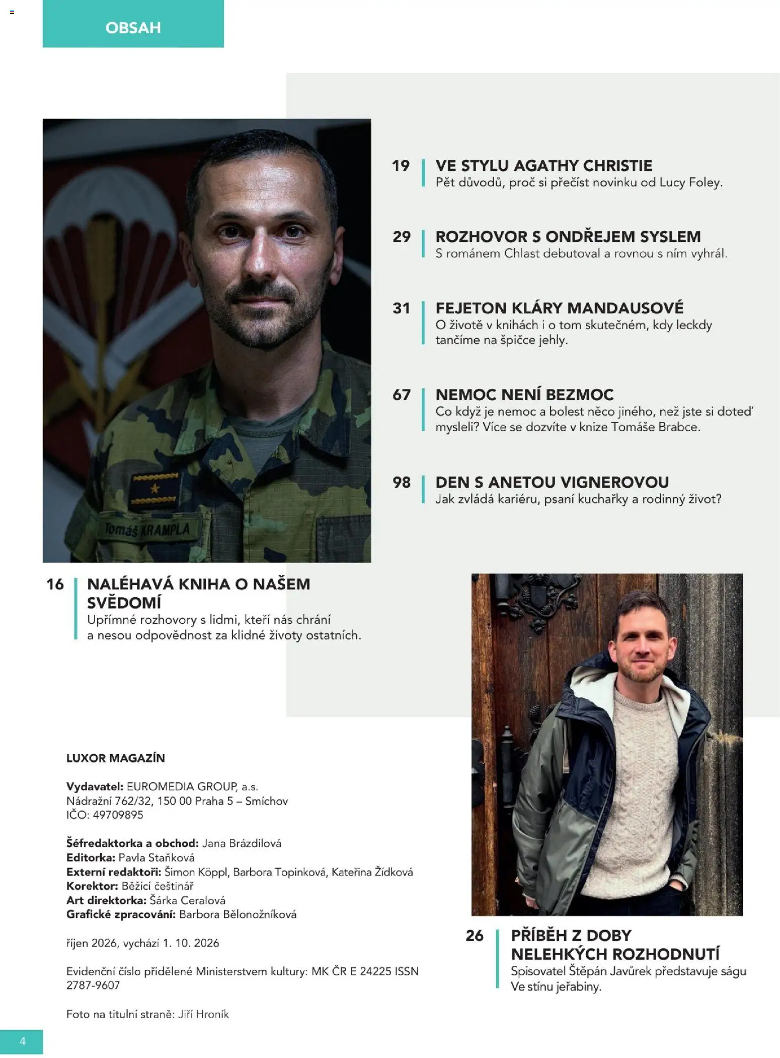 Knižní klub magazín od 01.10.2026 | Strana: 4 | Produkty: Kniha, Korektor