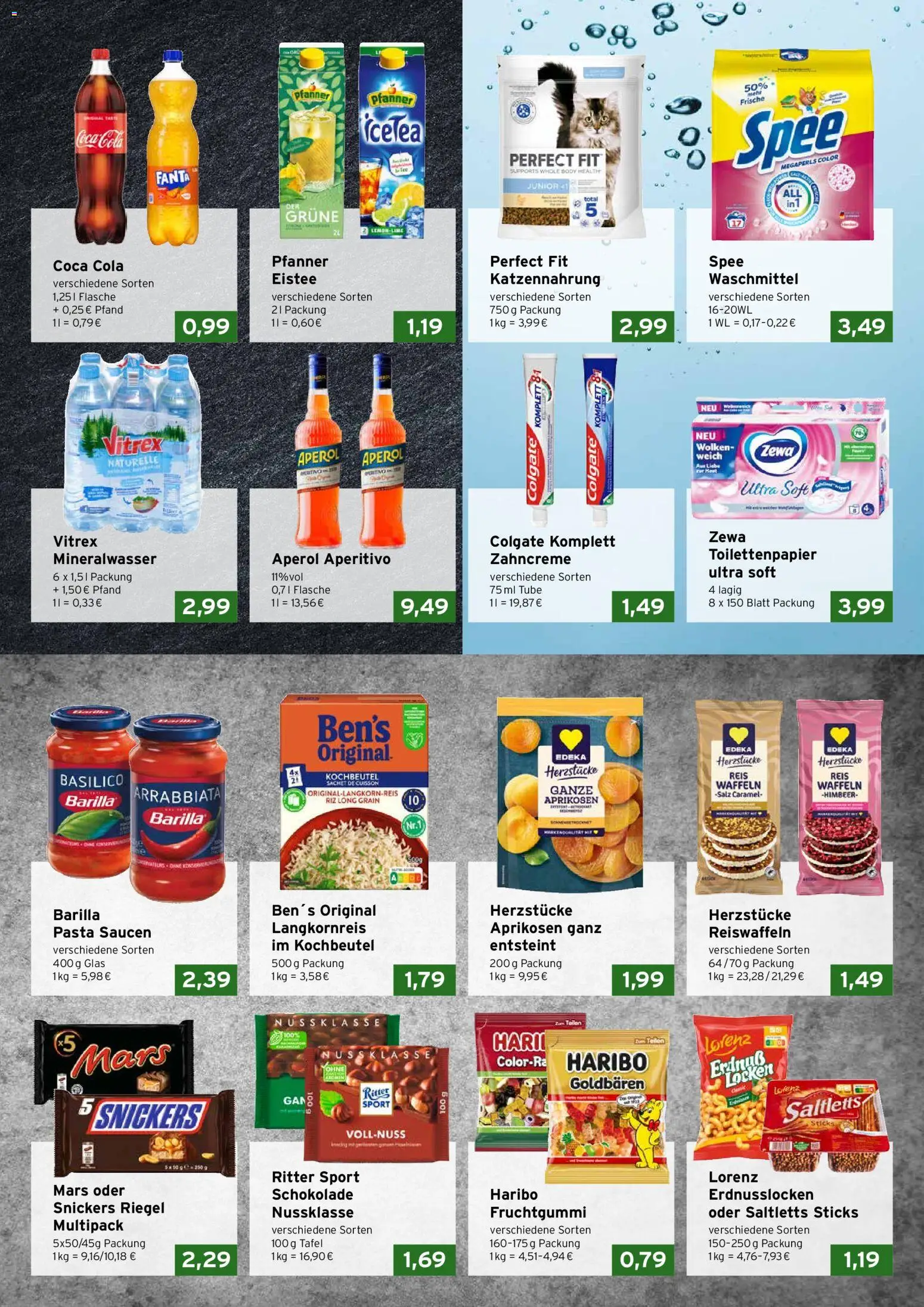 CAP Markt Prospekt – gültig ab 27.07.2026 | Seite: 3 | Produkte: Fanta, Barilla, Spee, Waschmittel