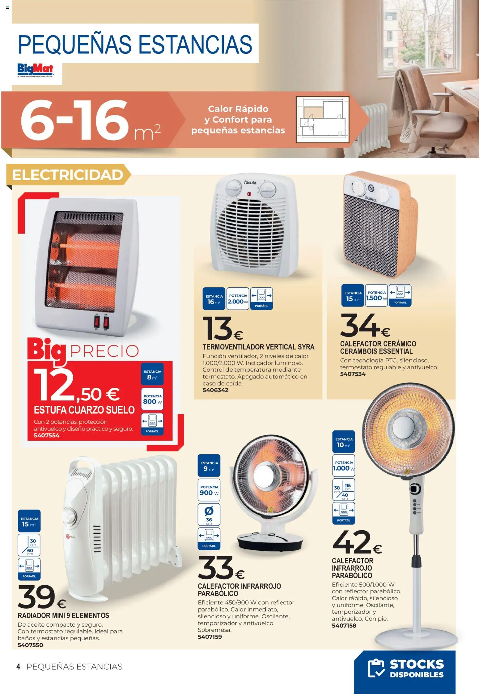 BigMat Calefacción │ válido desde el 05/10/2026 | Página: 4 | Productos: Portátil, Aceite, Radiador