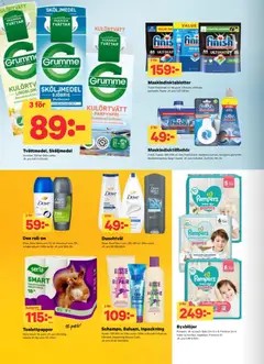 City Gross erbjudanden - Förhandsvisning av reklamblad från butik City Gross aktuell från 19/09/2026 | Sida: 12 | Produkter: Duschtvål, Sköljmedel, Toalettpapper, Galler