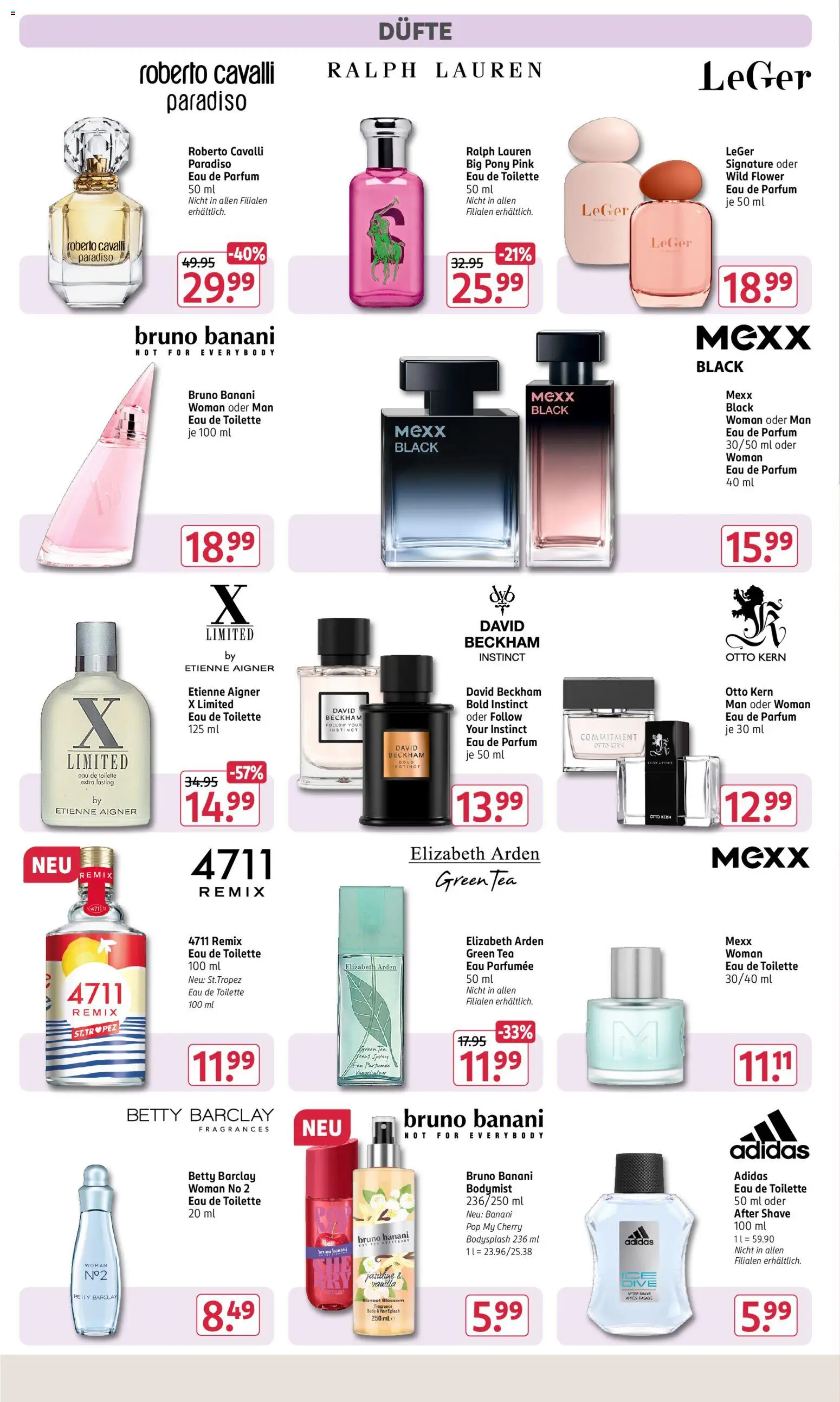 Rossmann Prospekt – gültig ab 08.06.2026 | Seite: 6 | Produkte: Toilette, Parfüm, Eau de Toilette, Eau de Parfum