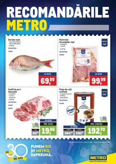 Ofertele Metro valabile de la 22.06.2026
