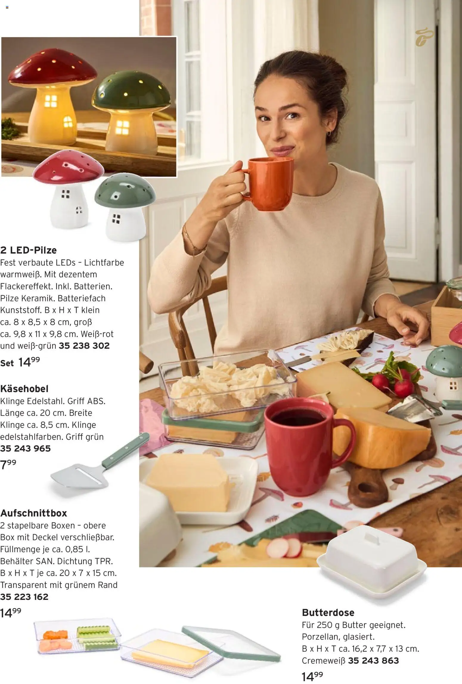 Prospekt Tchibo Herbst auf dem tisch – gültig ab 30.09.2026 | Seite: 7 | Produkte: Decke, Creme, Backofen
