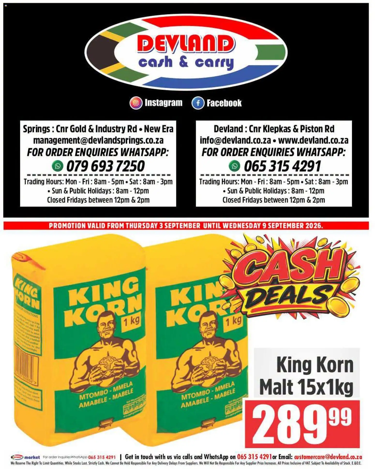 New Devland catalogue – valid from 03/09/2026 | Page: 9