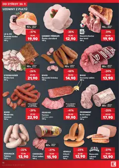 Náhled letáku VÁHALA Libové párky, Libové párky 100 g od 30.09.2026 | Strana: 14