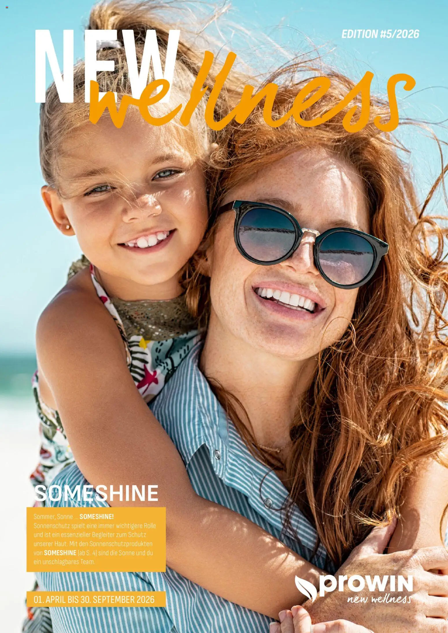 Katalog ProWin New Wellness April / September 2026 – gültig ab 01.04.2026 | Seite: 1