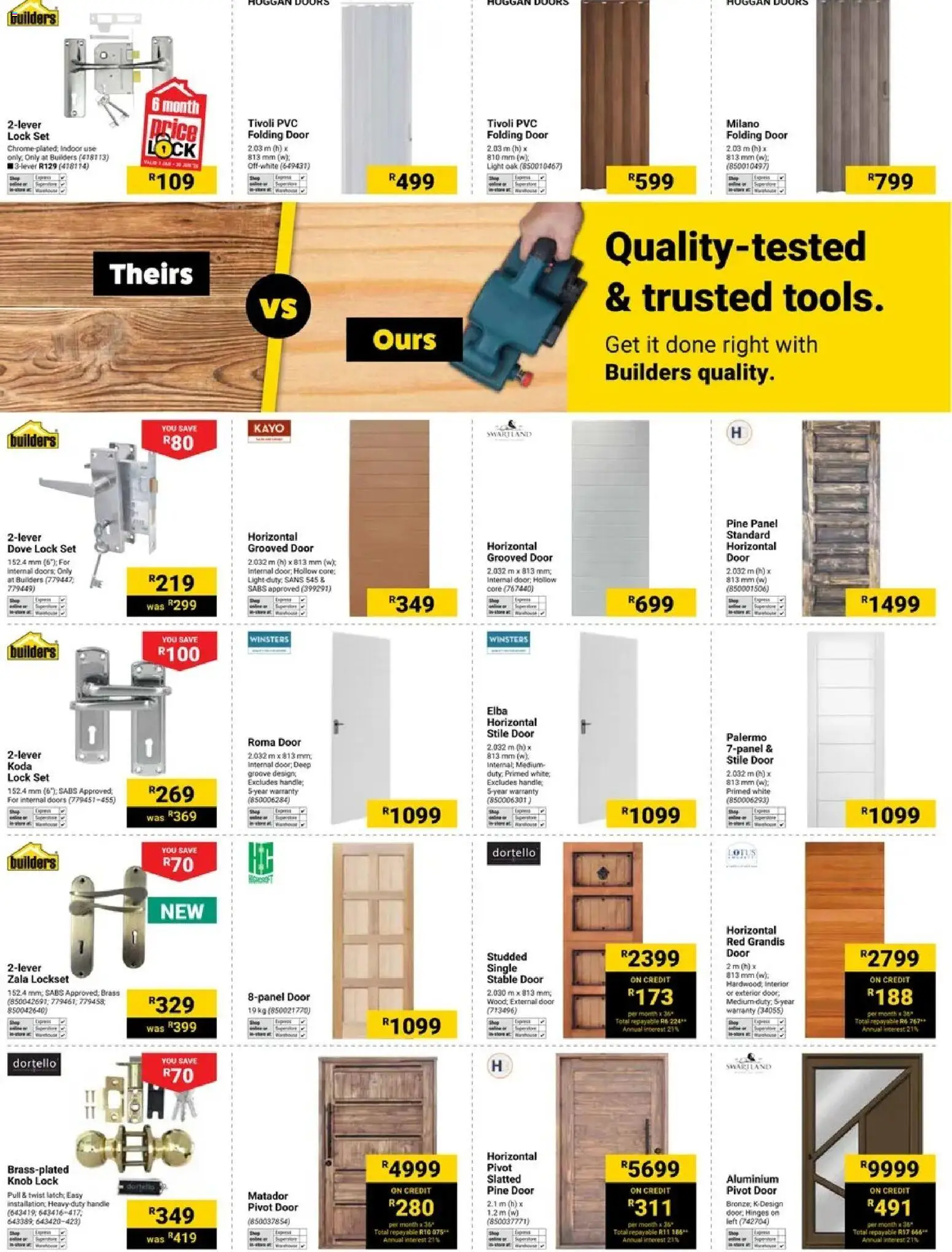 New Builders catalogue – valid from 16.06.2026 | Page: 2