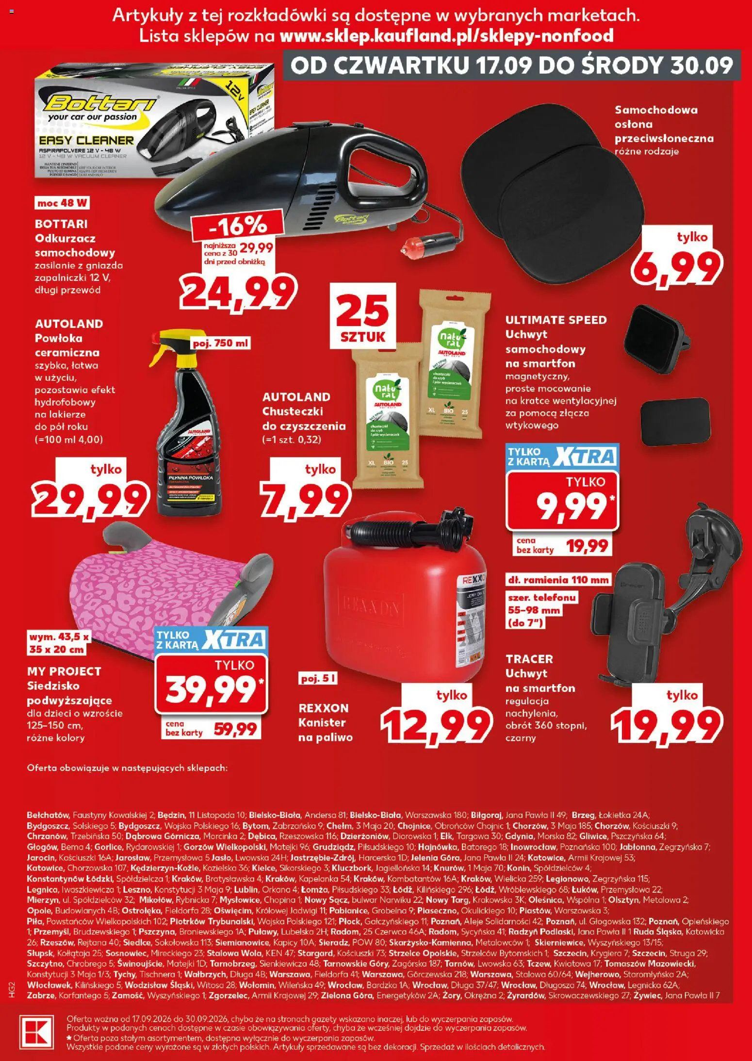Kaufland Polsko leták - Złap okazje od 17.09.2026 | Strana: 15 | Produkty: My Project, Ultimate Speed, Karty