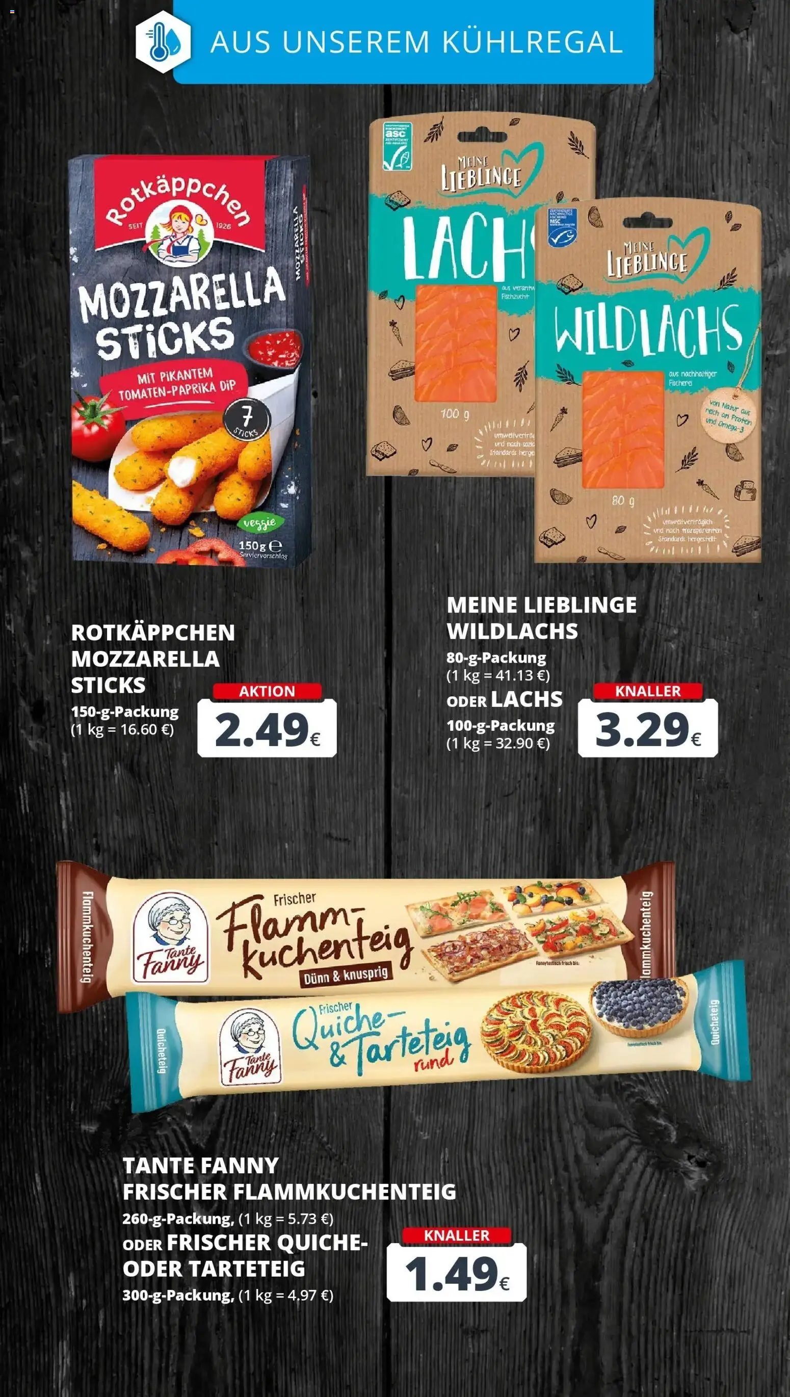 REWE Prospekt ab 28.09.2026 zum Blättern » Angebote | Seite: 16 | Produkte: Mozzarella, Lachs, Rotkäppchen