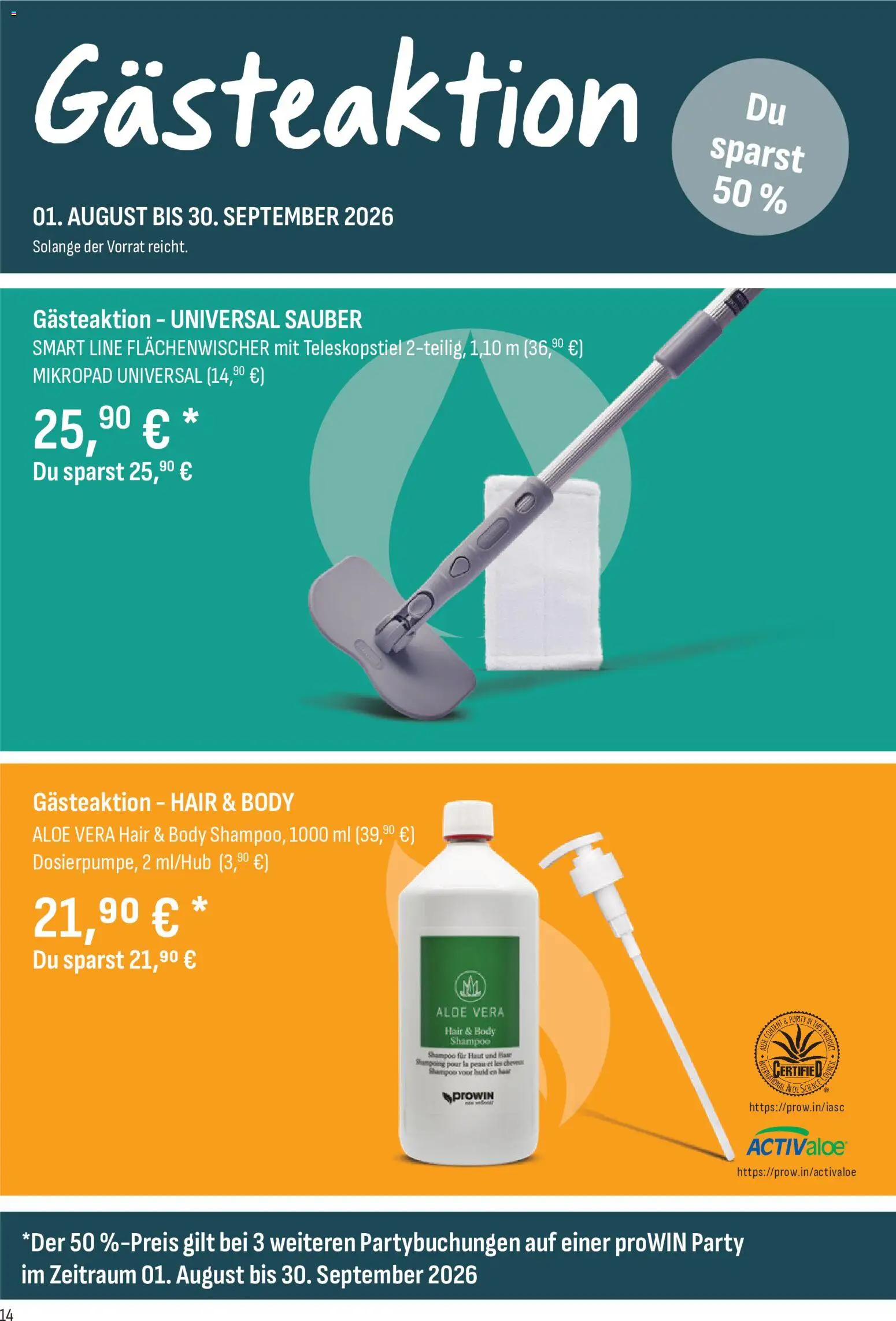 Angebote ProWIN August/September 2026 – gültig ab 01.08.2026 | Seite: 14