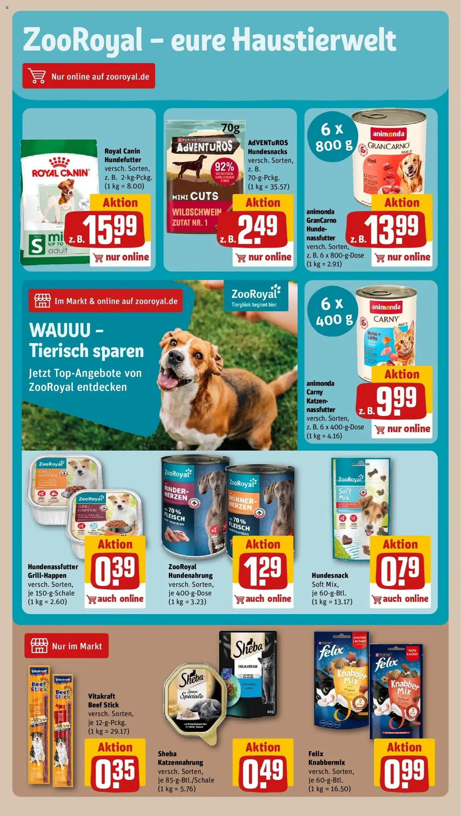 REWE Prospekt ab 26.10.2026 zum Blättern » Angebote | Seite: 27 | Produkte: Sheba, Thunfisch, Gemüse, Fleisch
