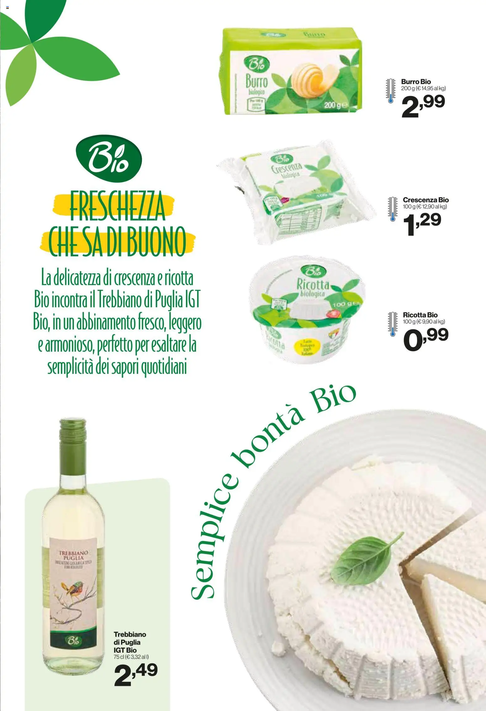 Volantino IN's del 21/10/2026 | Pagina: 5 | Prodotti: Burro, Ricotta, Crescenza