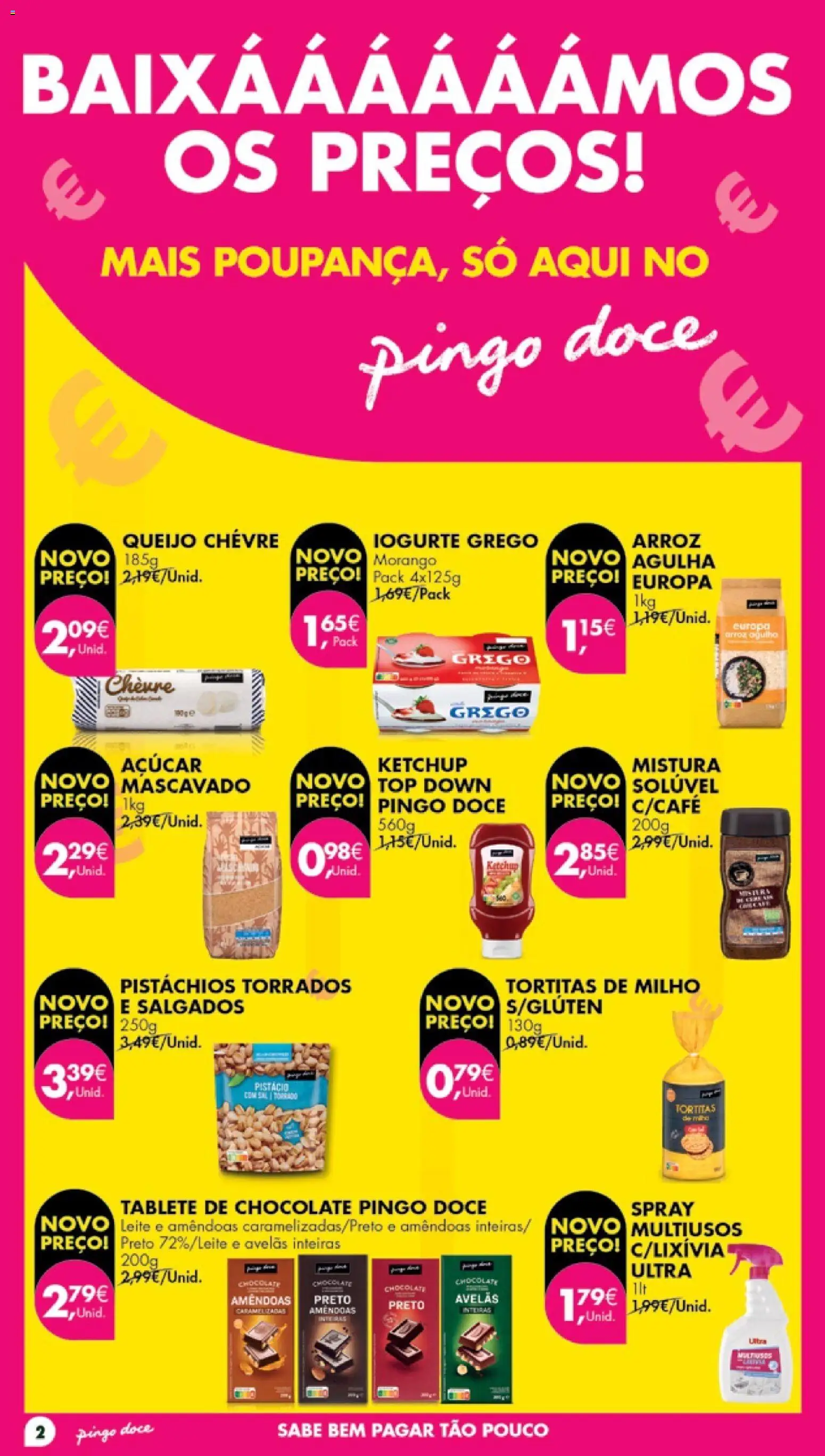 Pingo Doce Poupe Esta Semana Madeira │ válido de 04/08/2026 | Página: 2 | Produtos: Avelãs, Queijo, Arroz, Açúcar