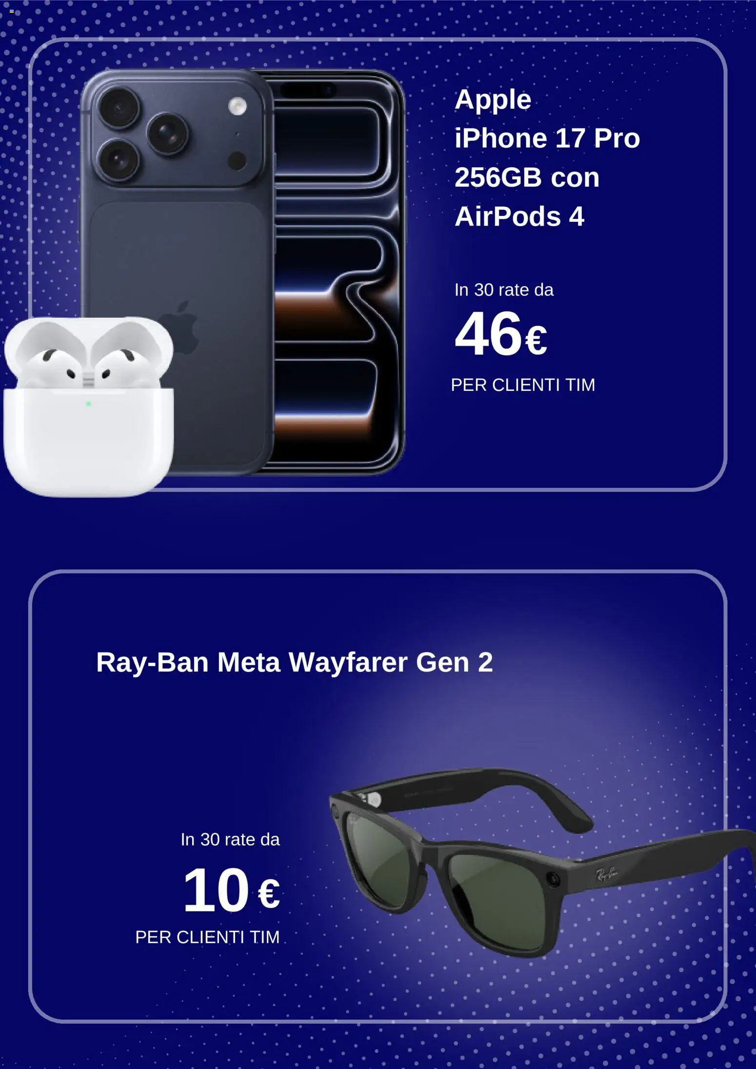 Volantino TIM del 23/07/2026 | Pagina: 5 | Prodotti: Iphone, Airpods