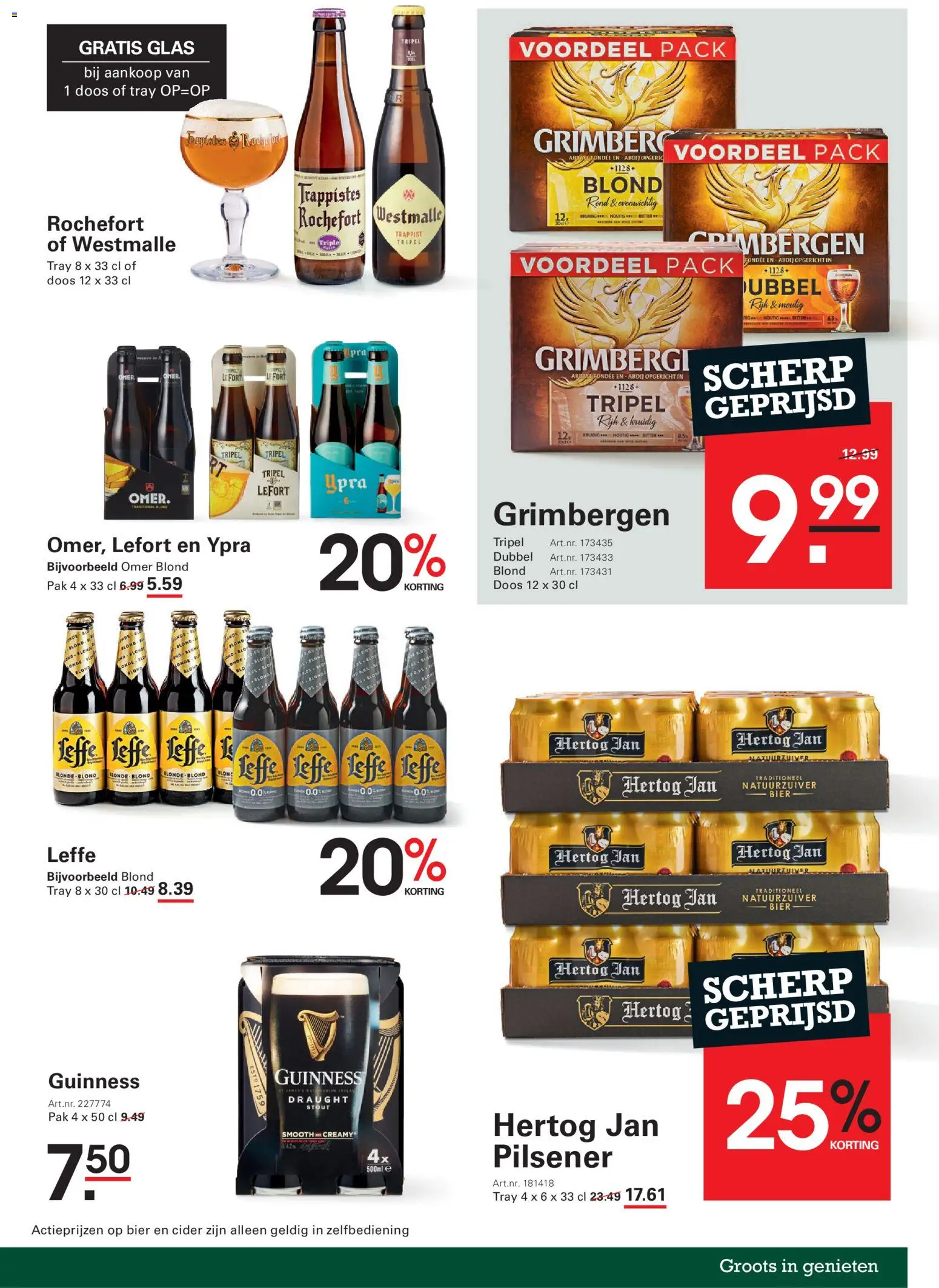{H1} | Pagina: 21 | Producten: Bier, Glas, Cider