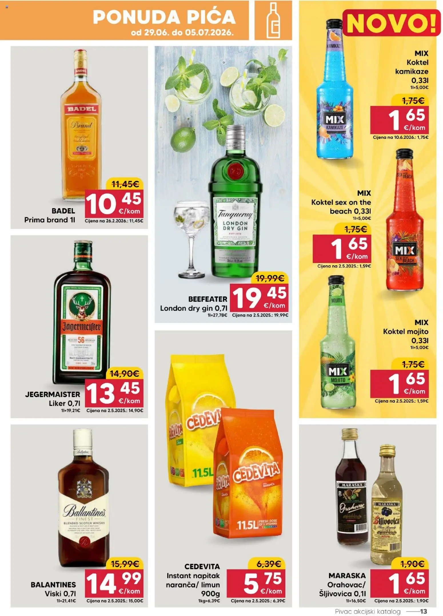 Pivac katalog | vrijedi od 29.06.2026 | Stranica: 13