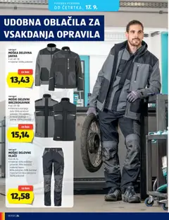 Hofer katalog akcije – veljaven od 09.09.2026 | Stran: 24 | Izdelki: Oblacila, Brezrokavnik, Jakna, Hlace