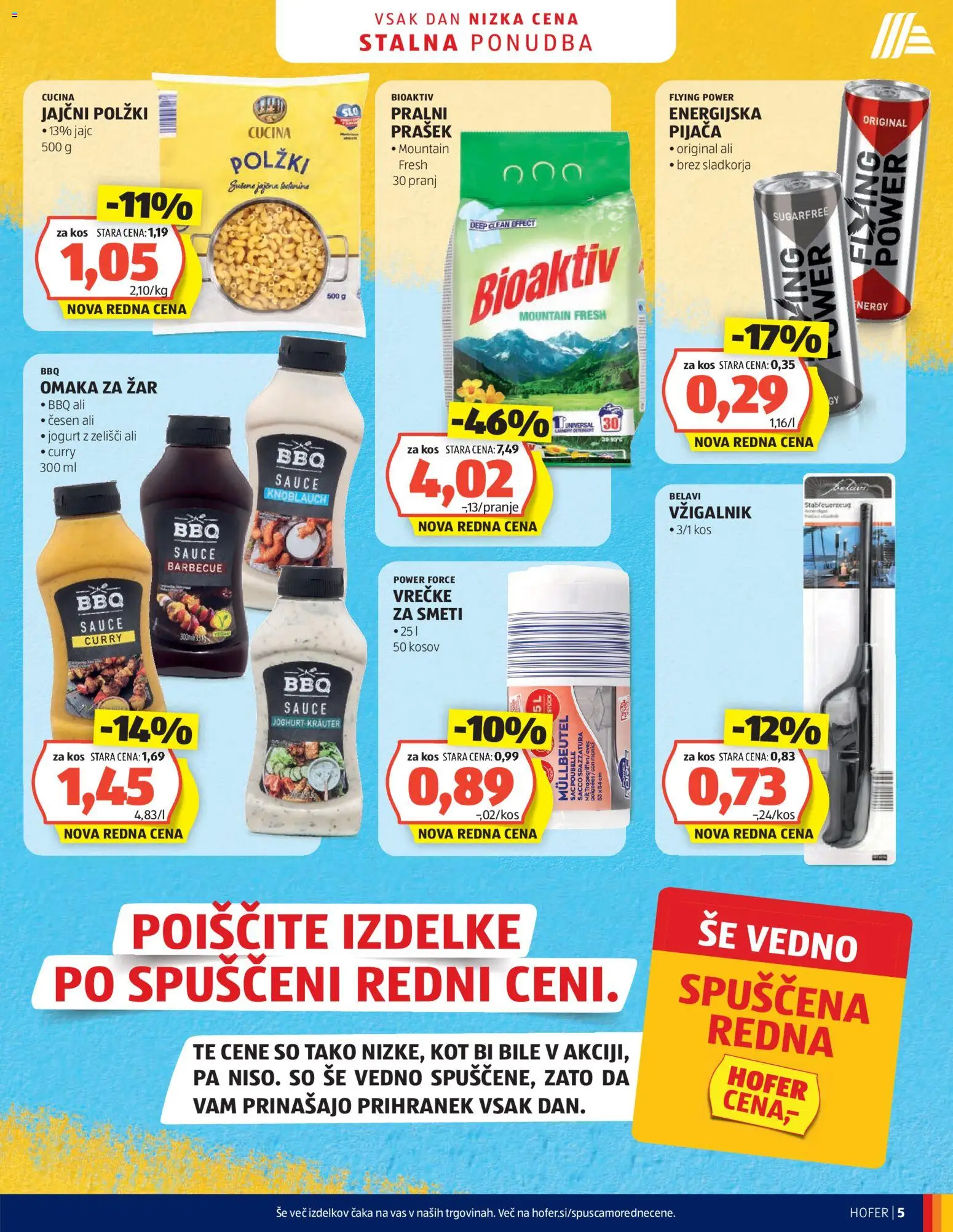 Hofer SI katalog | vrijedi od 17.06.2026 | Stranica: 5 | Proizvodi: Jogurt, Curry