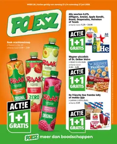 Poiesz folder - Voorbeeld van een folder van Poiesz, geldig van 21.06.2026