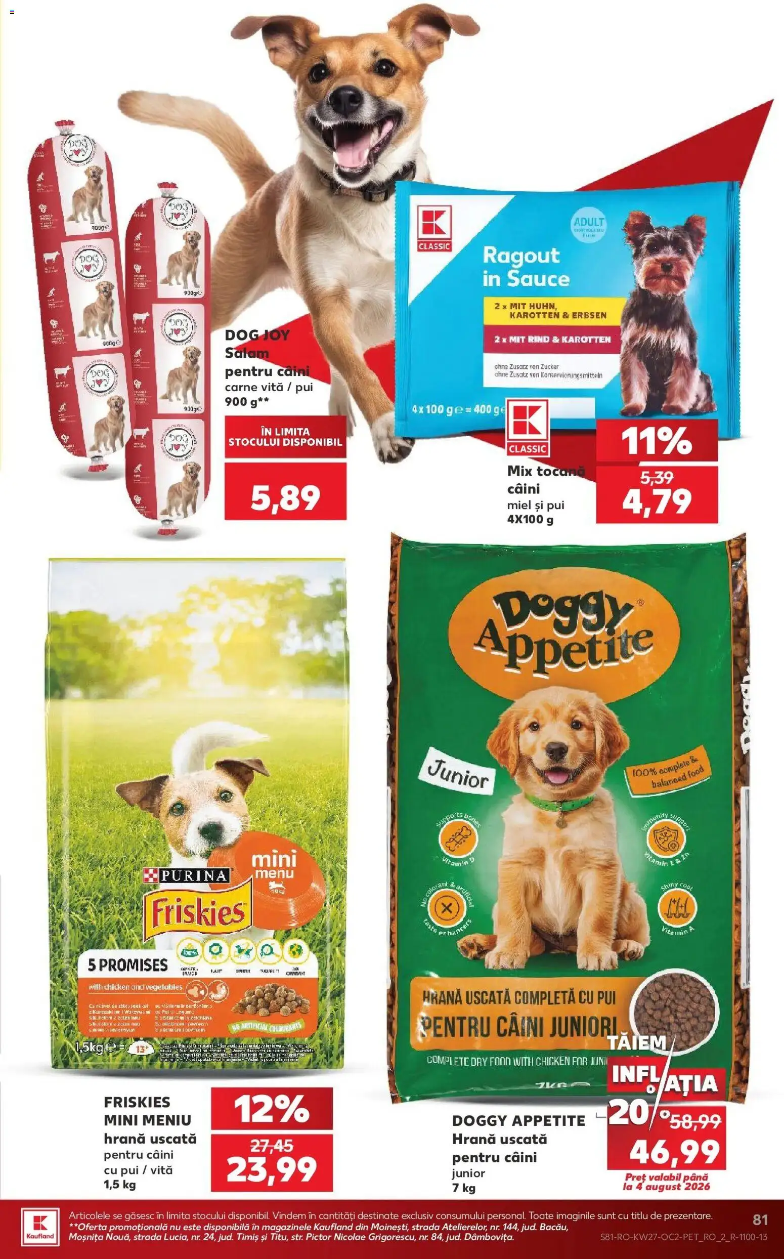 Noul catalog Kaufland – valabil de la 01.07.2026 | Pagină: 81 | Produse: Hacıyatmaz Kedi Oyuncağı, Salam