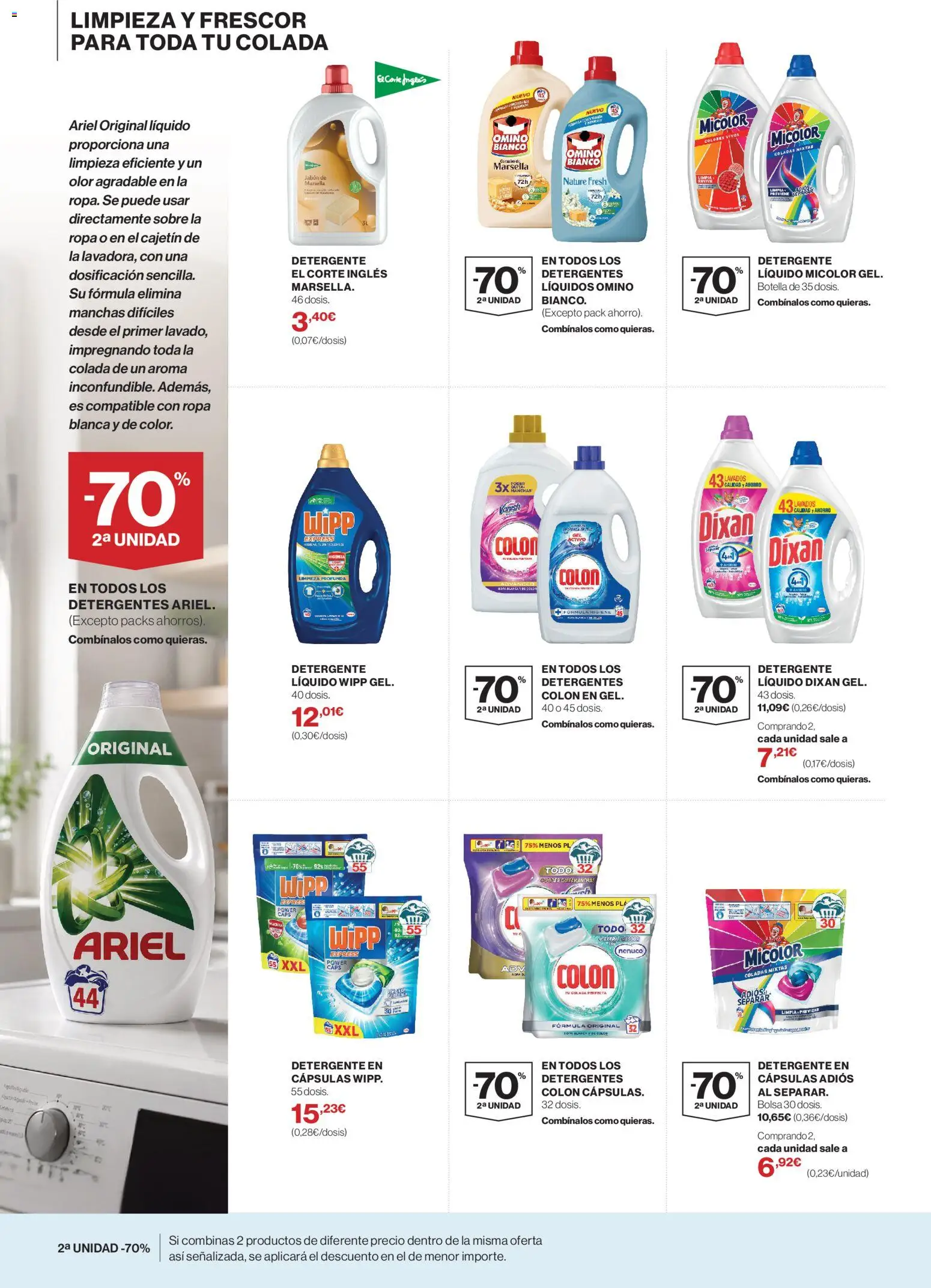Supercor Limpieza y Cuidado del Hogar Canarias │ válido desde el 26/08/2026 | Página: 2 | Productos: Jabón, Detergente, Ropa, Bolsa