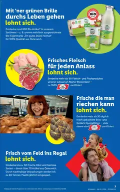 Lidl Jeden Tag deine günstigen Preise. ab 01.10.2026 gültig | Seite: 7
