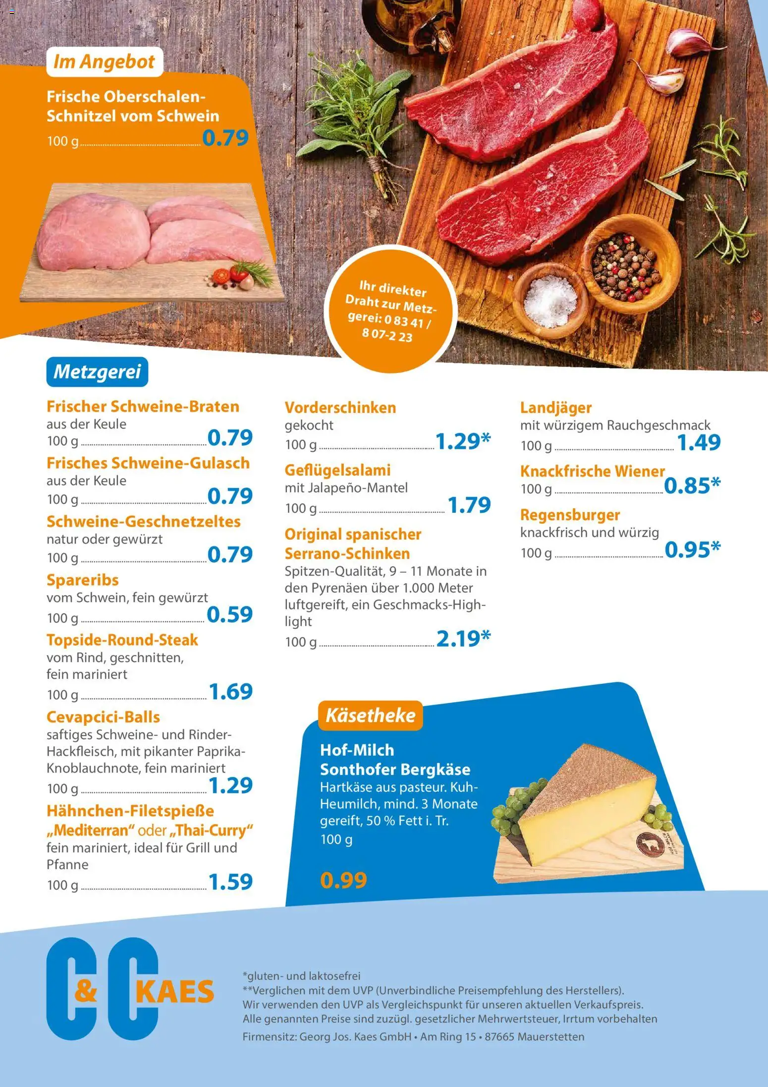 C&C Prospekt – gültig ab 07.09.2026 | Seite: 4 | Produkte: Schweinegulasch, Grill, Schnitzel, Paprika