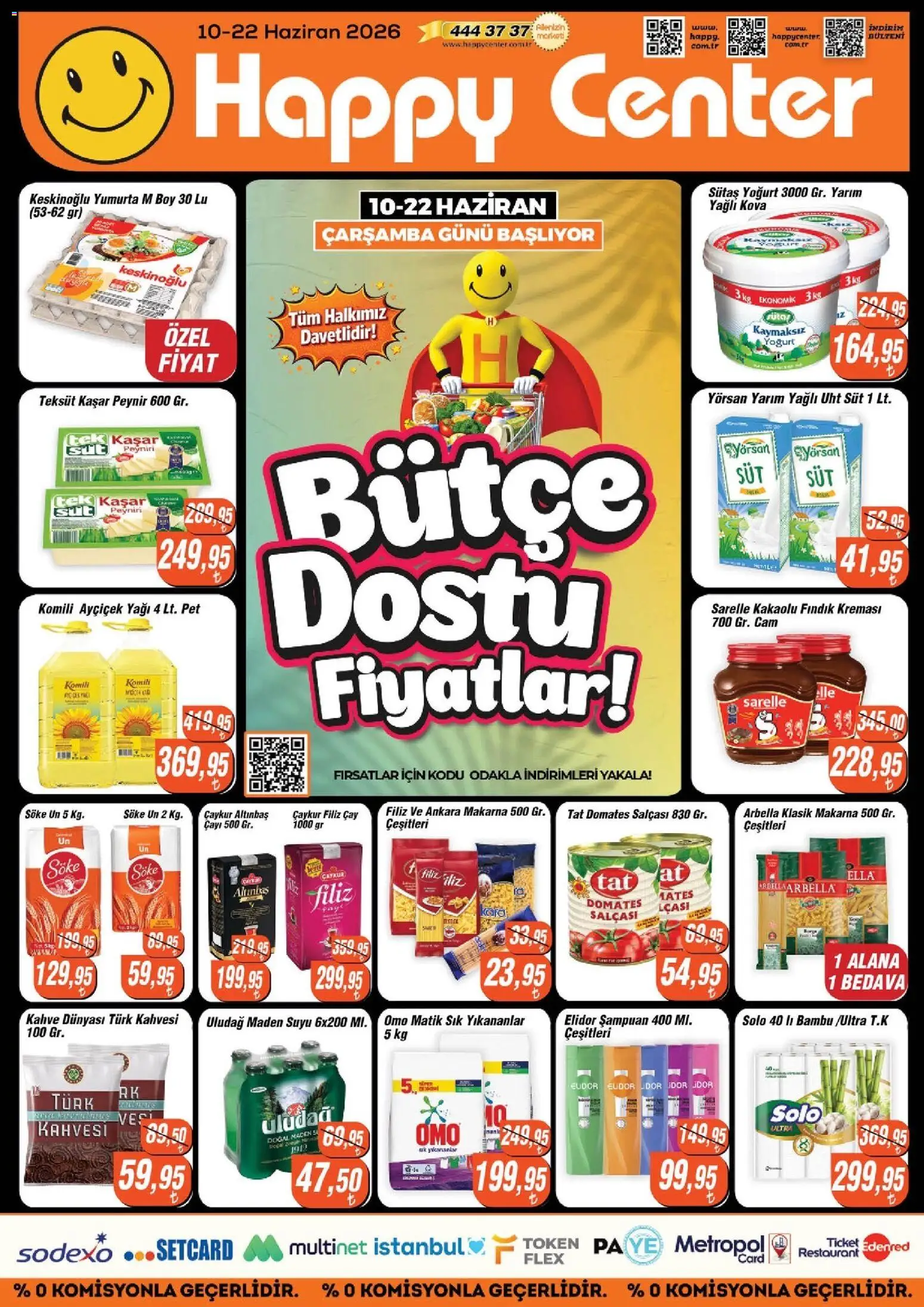 🛍️ Happy Center Katalog, 10 Haziran 2026 itibariyle » Özel fırsatları keşfedin ve bugün tasarruf edin! 💰