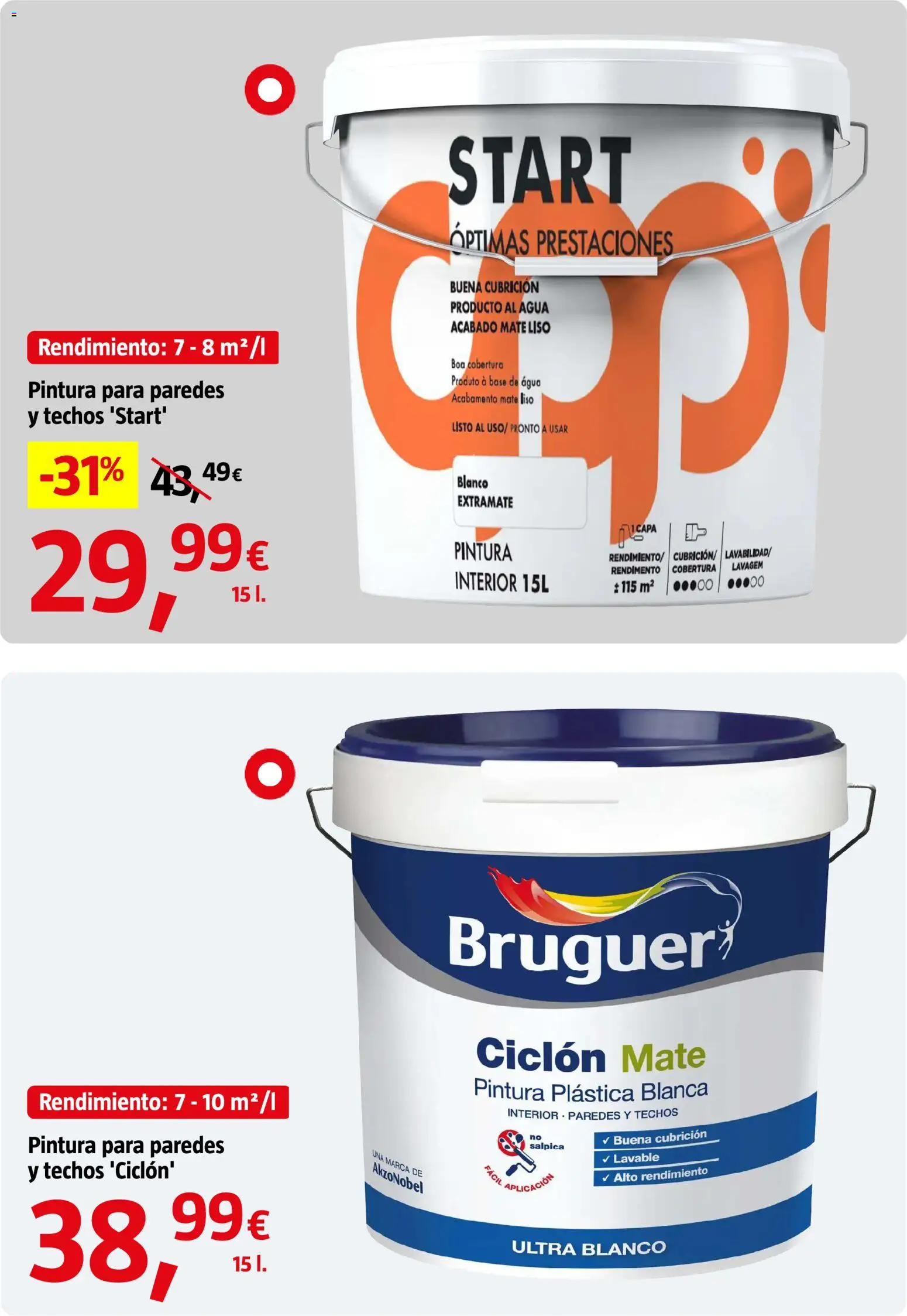 Bauhaus folleto │ válido desde el 24/09/2026 | Página: 53 | Productos: Pintura plástica, Agua