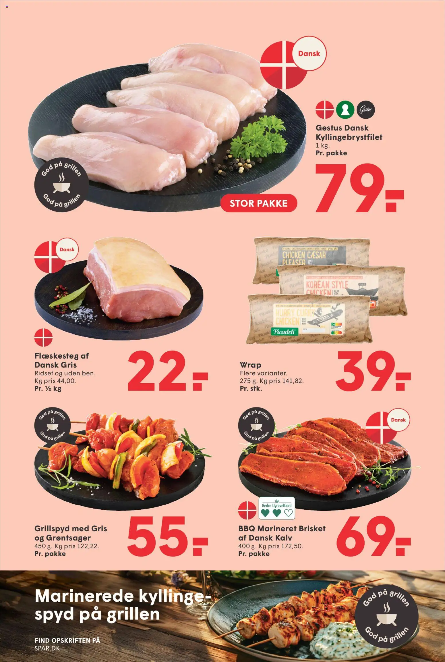 Spar tilbudsavis – gyldig fra 10/07/2026 | Side: 3 | Produkter: Flæskesteg