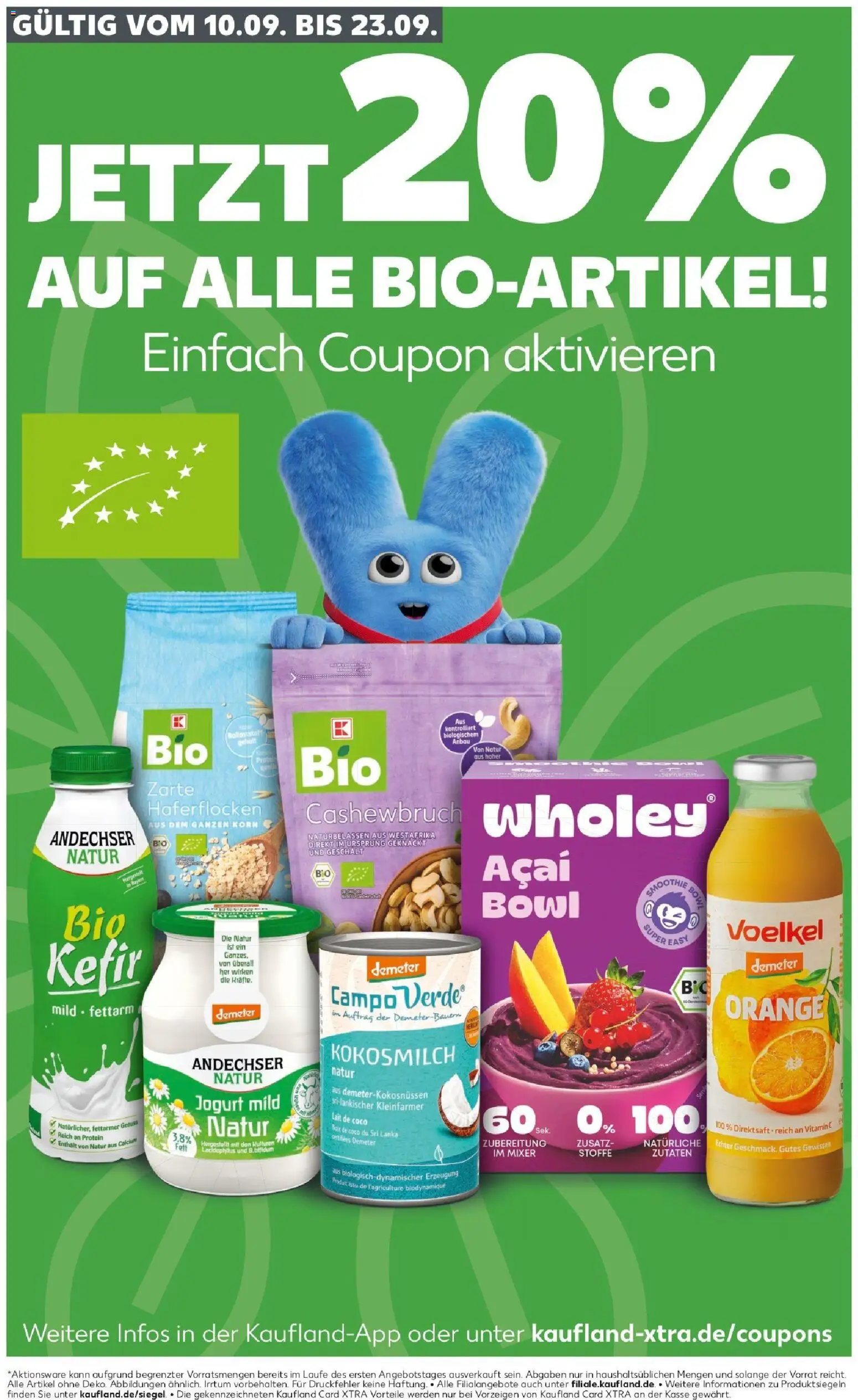 Kaufland Prospekt Rostock – gültig ab 03.09.2026 | Seite: 10 | Produkte: Mixer, Kefir, Kokosmilch