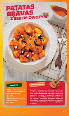Pogląd oferty "Carrefour gazetka - Kuchnia śródziemnomorska" - ważna od 29.06.2026 | Strona: 5 | Produkty: Papryka, Ser, Ziemniaki, Pieprz