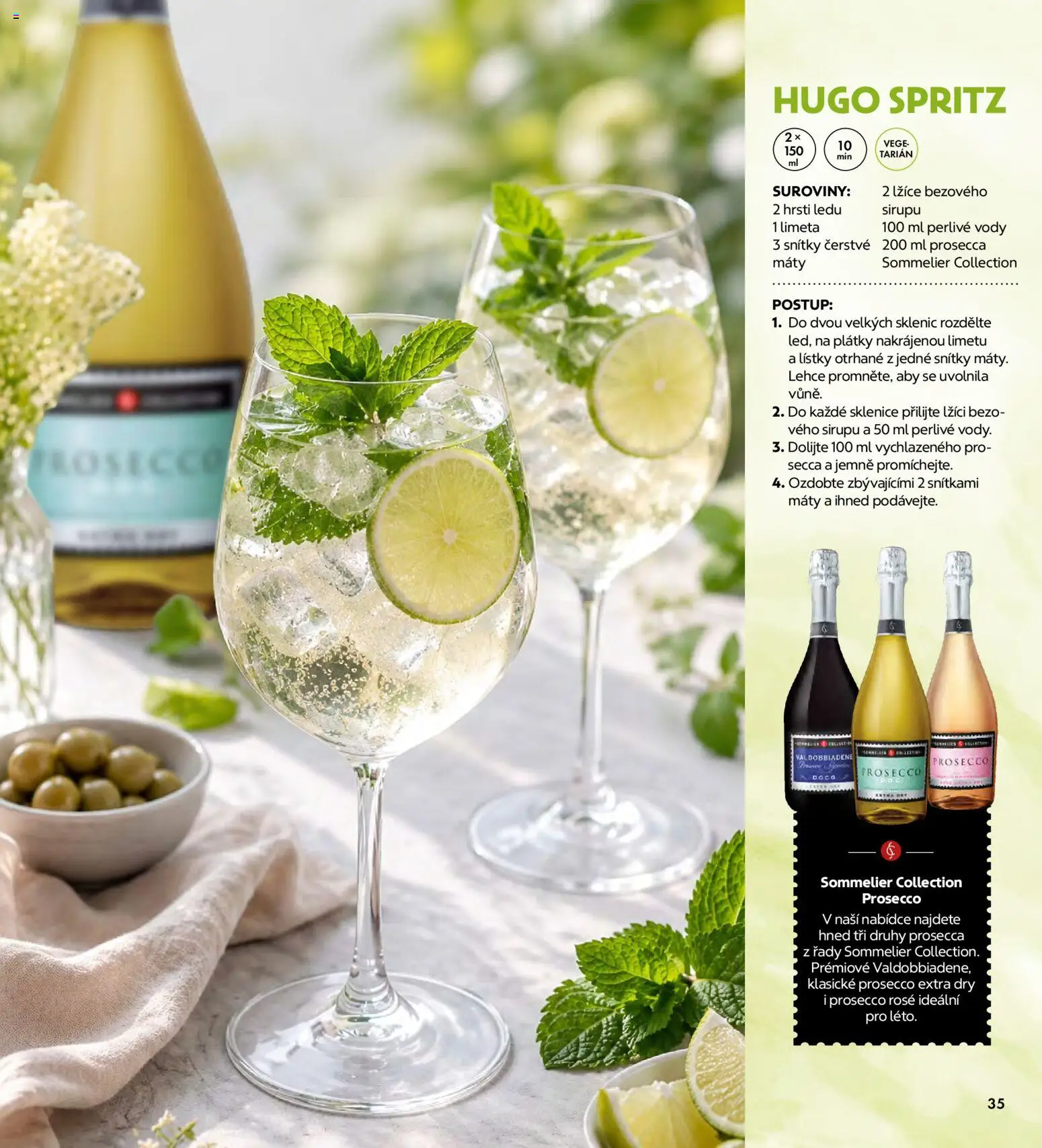 Albert magazín od 01.07.2026 | Strana: 35 | Produkty: Prosecco, Lžíce, Spritz, Prosecco rosé