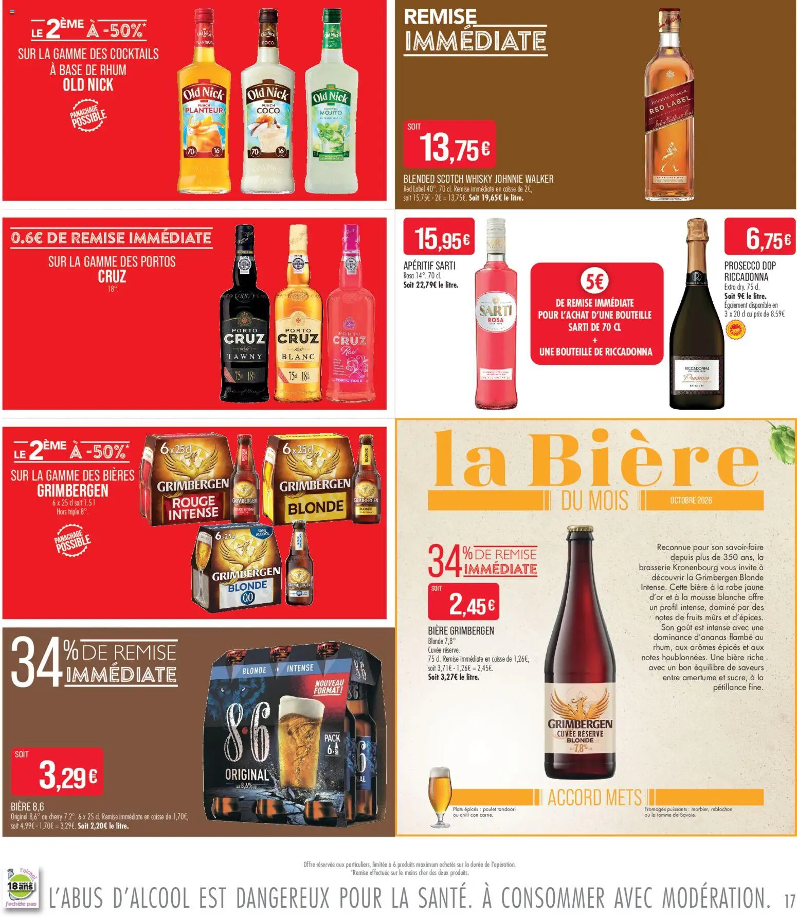 {H1} | Page: 17 | Produits: Alcool, Base, Rhum, Épices