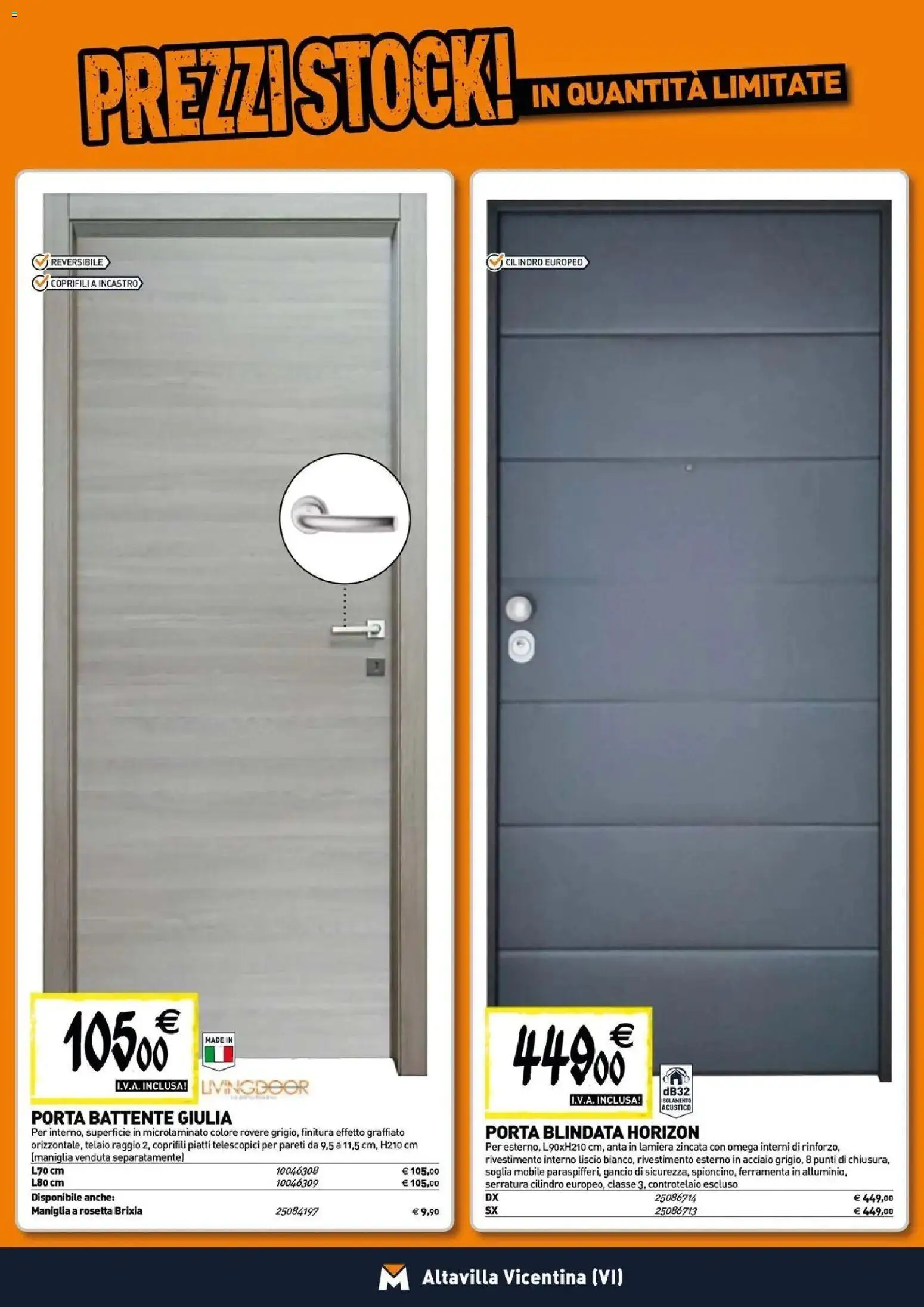 Nuovo TECNOMAT catalogo Altavilla Vicentina dal 27/08/2026 > offerte anteprima 🛍️ | Pagina: 10 | Prodotti: Mobile, Porta, Piatti, Omega
