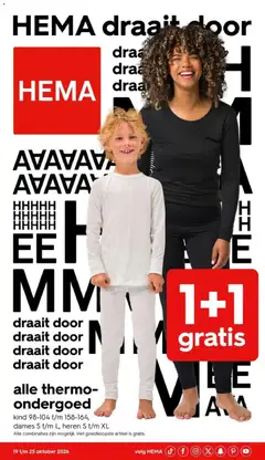 Hema folder - Voorbeeld van een folder van Hema, geldig van 19-10-2026