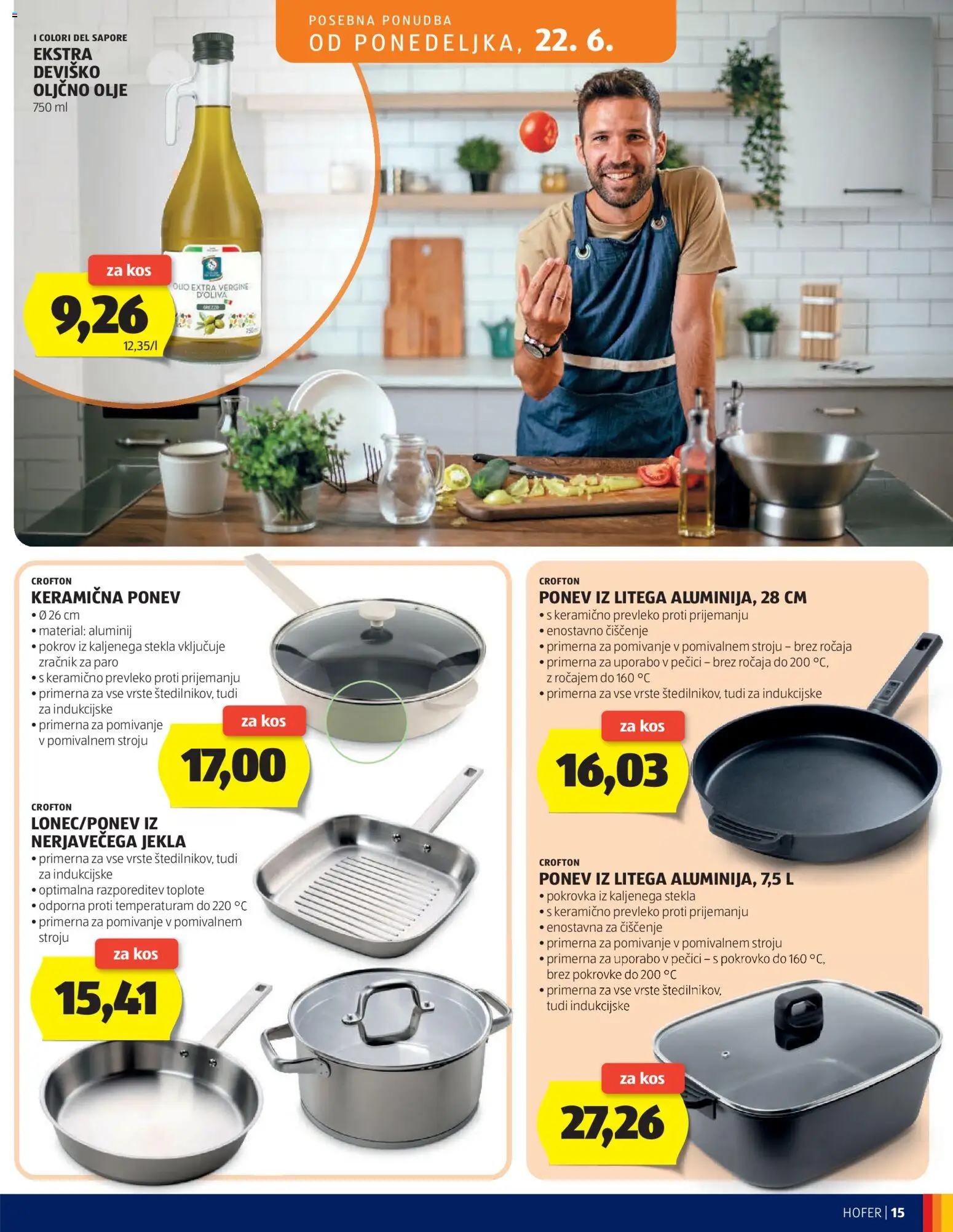 Novi Hofer katalog ponudbe – veljaven od 17.06.2026 | Stran: 15